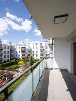 Balkón alebo terasa v ubytovaní Waw Apartamenty Wilanów Branickiego