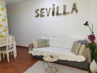 Posezení v ubytování Apartamento La Rana