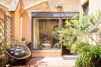 A garden outside Pantheon by Agrippa Suite