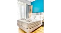 Sapphire Blue Suitesにあるベッド