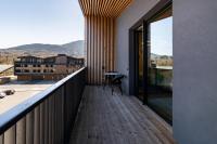 Nespecifikovaný výhled na hory nebo výhled na hory při pohledu z apartmánu