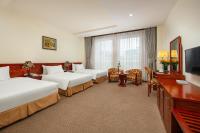 A25 Hotel - 705 Lac Long Quanにあるベッド
