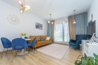 Telewizja i/lub zestaw kina domowego w obiekcie Abrahama Comfort Apartments