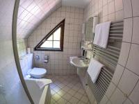 Koupelna v ubytování Hotel Diana