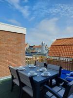 Balkón nebo terasa v ubytování 105,3 appartement 200m van strand