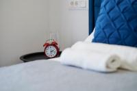 Posteľ alebo postele v izbe v ubytovaní Royal blue House