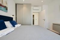 Posteľ alebo postele v izbe v ubytovaní Royal blue House