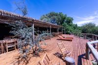 Μπαλκόνι ή βεράντα στο Semowi Lodge and Campsites