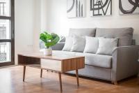 A seating area at Plaza Nueva HOMES