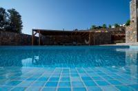 The swimming pool at or close to Red Rock villa, Plaka Elounda