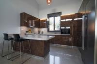 A kitchen or kitchenette at Red Rock villa, Plaka Elounda