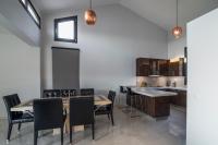 A kitchen or kitchenette at Red Rock villa, Plaka Elounda