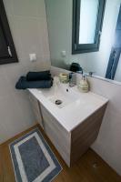 A bathroom at Red Rock villa, Plaka Elounda