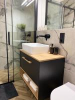 Kúpeľňa v ubytovaní P&A APARTAMENT