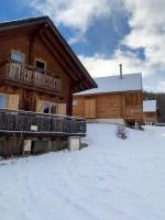 Obiekt Chalet cosy au cœur du Dévoluy avec vue magnifique zimą