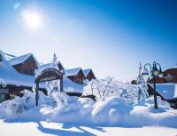 Obiekt Chalet cosy au cœur du Dévoluy avec vue magnifique zimą