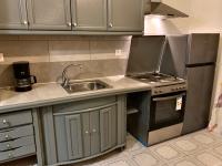 Kuchyň nebo kuchyňský kout v ubytování A&D City Apartment