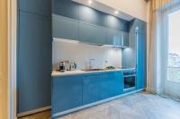 Kuchyňa alebo kuchynka v ubytovaní Plaza View Luxury Apartment, Alba