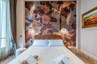 Posteľ alebo postele v izbe v ubytovaní Plaza View Luxury Apartment, Alba