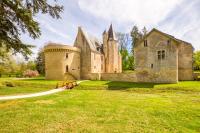 Ogród w obiekcie Château de Vieux Moulin
