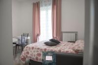 Posteľ alebo postele v izbe v ubytovaní La casa di Elia e Italo