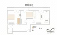 Plán poschodí v ubytovaní Haus Alpenblick Lofer
