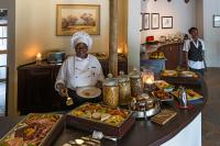 Eten bij of ergens in de buurt van de lodge

