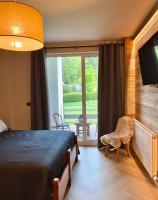 Posteľ alebo postele v izbe v ubytovaní HOTEL LE FONTI