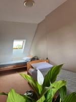Postel nebo postele na pokoji v ubytování Hotel Marislav