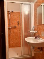 Koupelna v ubytování Hotel Marislav