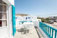 Balkón nebo terasa v ubytování Cyclades Blue