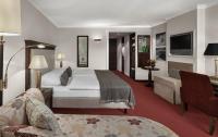 Posteľ alebo postele v izbe v ubytovaní Lebenberg Schlosshotel-Kitzbühel