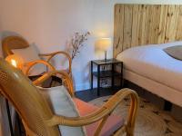 Posteľ alebo postele v izbe v ubytovaní Studio paisible avec jardin - Tours centre