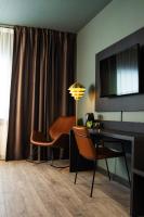 TV a/nebo společenská místnost v ubytování Konvin Hotel by Reykjavik Keflavik Airport