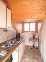 Kuchyň nebo kuchyňský kout v ubytování Pension Bergblick