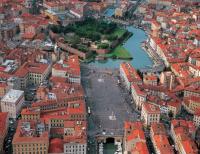 A general view of Livorno or a view of the city taken from Az apartmant