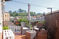 Balkón nebo terasa v ubytování Villa de Colunga