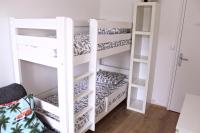 Posteľ alebo postele v izbe v ubytovaní Bel apt 6 pers, 2 chambres avec balcon et parking