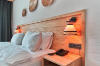 Postel nebo postele na pokoji v ubytování The Pearl Ölüdeniz