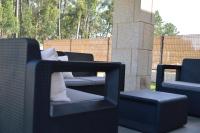 Posezení v ubytování Casa da Rabeira con terraza barbacoa y aparcamiento