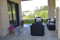 Posezení v ubytování Casa da Rabeira con terraza barbacoa y aparcamiento