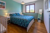 Posteľ alebo postele v izbe v ubytovaní Superbe maison avec piscine et jacuzzi dans les dunes