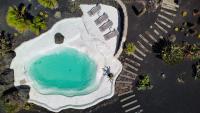 Plán poschodí v ubytovaní Luxe EcoVilla Listán