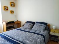 Posteľ alebo postele v izbe v ubytovaní Place d'Arradon