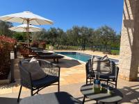 Bazén v ubytování Ferienhaus Rovinj mit Pool nebo v jeho okolí