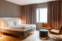 Postel nebo postele na pokoji v ubytování Comfort Hotel Trondheim