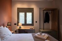 Posteľ alebo postele v izbe v ubytovaní Villa Vesta - Kalamata Mediterranean Villas