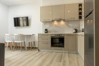 Kuchyňa alebo kuchynka v ubytovaní Allview apartments