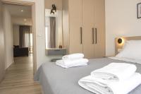 Posteľ alebo postele v izbe v ubytovaní Allview apartments