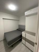 Postel nebo postele na pokoji v ubytování Precioso apartamento de lujo en cullera